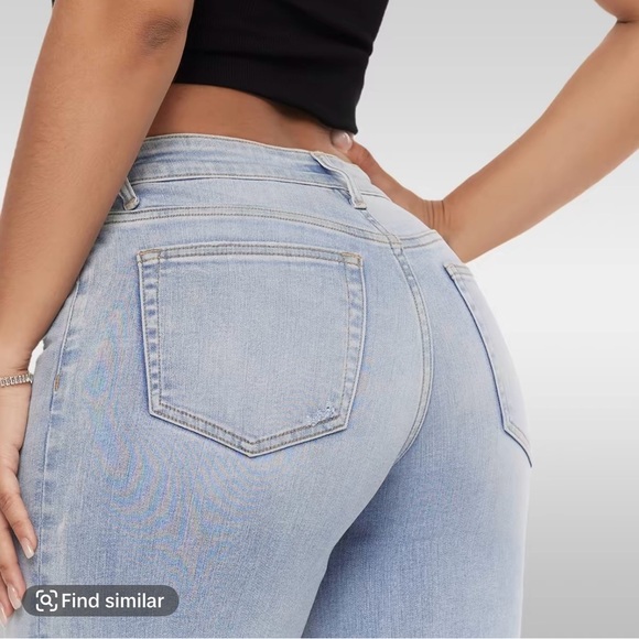 Women's Oneso Wide leg stretch jeans - Picture 3 of 10